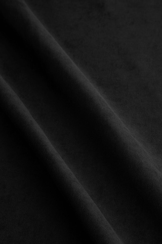 Kadife Dokulu Siyah Masa Örtüsü Zengin Renk Seçenekli Siyah