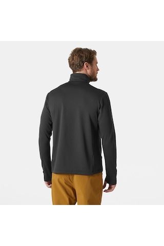 Helly Hansen Versalite Hybrid Fleece Erkek Siyah Dik Yaka Ceket Siyah