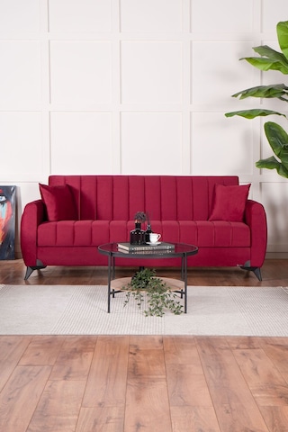 Kilim Mobilya Linda Koltuk Takımı 3 3 B Bordo