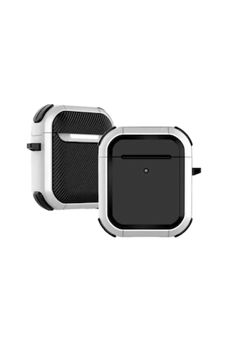 Newface Apple Airpods uyumlu2 2.nesil Tank Kılıf - Beyaz Çok Renkli