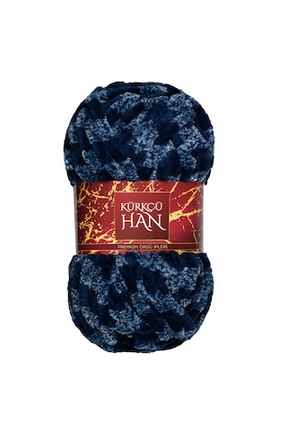 Kürkçü Han Jumbo Kadife 150gr 43m Mavi Mix