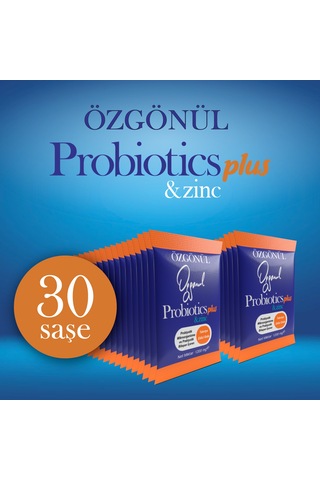 Özgönül Probiotics Plus & Zinc 30 Saşe