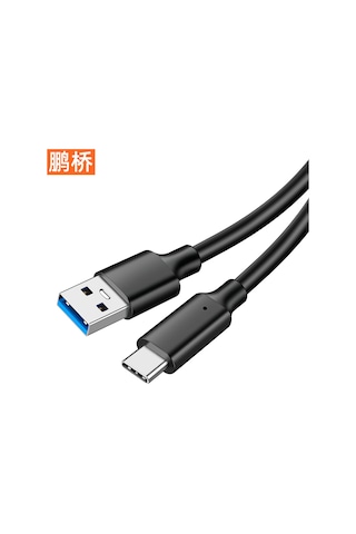 Suofeng Type-c 10gbps Veri Kablosu 3a 60w Pd Hızlı Şarj, Usb3.2 Çevirici, Araç/ssd Uyumlu, Siyah 0.5m