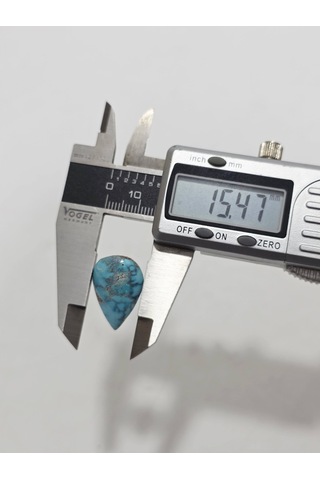 Doğal İran Nişabur Firuze Turkuaz Taşı 17,8 Karat - 3,55 Gram T010