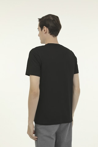 Kinetix M-Sn221 Bsc T-Shırt 4Fx Siyah Erkek Kısa Kol T-Shirt 000000000101509903 Siyah