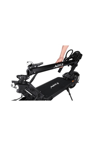 Mukuta 10 Dual 2000 Watt 80 Km Menzil Elektrikli Scooter Gri Gri