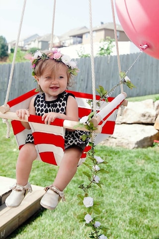 Indirimsmart Bundera Eko Üçlü Set Kırmızı Bebek Hamak Beşik Hoppala Zıpzıp