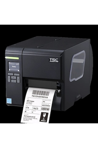 Tsc Ml240p Termal Transfer, 203 Dpi Usb Ethernet Endüstriyel Barkod Etiket Rulo Yazıcı
