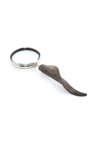 4 Adet Boynuz Büyüteç Ksk2095 Model 35 X 12 Cm Okuma Ve İnceleme Büyüteci Magnifier Loupe