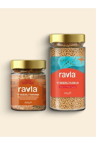 Ravla 17 Sebzeli Kuskus 370 G + 17 Sebzeli Tarhana 200 G