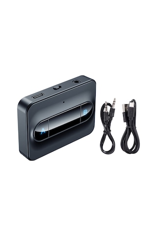 C31 Bt 5.0 Ses Verici 3.5mm Aux Jak Usb Dongle Müzik Taşınabilir Kablosuz Bt Adaptörü Araba Pc Tv Kulaklıklar İçin