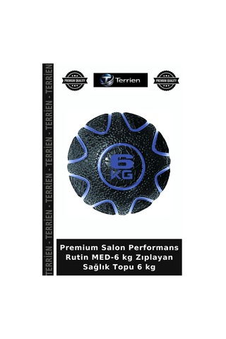 Premium Salon Performans Rutin Med-6 Kg Zıplayan Sağlık Topu 6 Kg