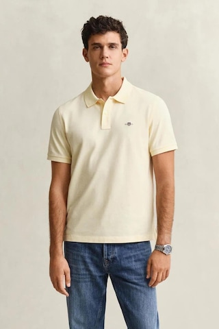 Gant Erkek Sarı Regular Fit Logolu Polo Yaka T-shirt-14845
