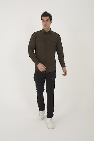 Camp Scoutland Camp376 Outdoor Tactical Rahat Ve Kullanışlı Su İticili Erkek Taktik Gömlek Haki