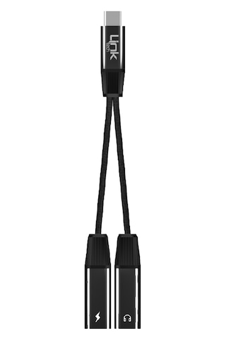 Linktech A203 Type-c To Type-c + Type-c 65w 2in1 Dönüştürücü Adaptör -