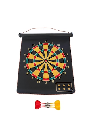 Manyetik Dart Mıknatıslı Dart Oyunu Çift Taraflı+6 Ad Dart Oku