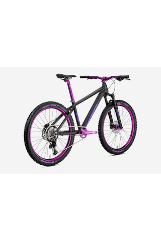 Kron Rebel 27.5 Jant 1x8 Dağ Bisikleti 16.5 İnch Siyah-mor Siyah - Mor