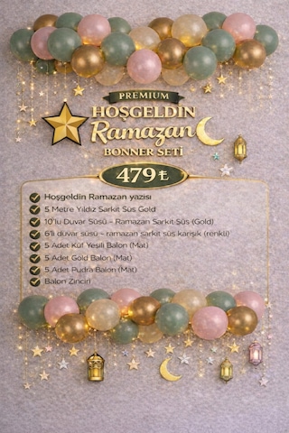 Hosgeldin Ramazan Ev Süsleme Seti