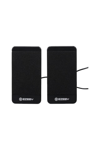 Springsun S4 Siyah Usb Girişli Taşınabilir Hoparlör - Masaüstü, Dizüstü Bilgisayar Ve Cep Telefonu Uyumlu, Plug & Play, 3.5mm Ses Portu