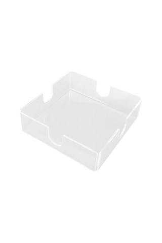 Mufunye Açık Akrilik Servis Peçete Tutucu - Mutfak, Banyo, Restoran Ve Bar İçin Pratik U-şekilli Tasarım Diğer