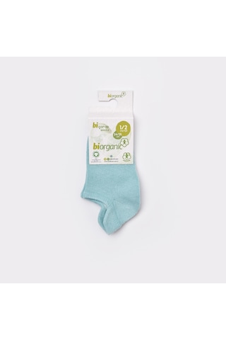 Biorganic Sneakers Çocuk Çorabı 68457 Nil Yeşil