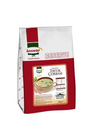 Lezzetçi Kremalı Tavuk Çorbası 3 KG