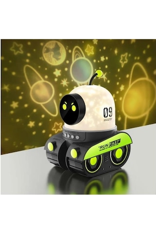 Robot Spacewalker Akıllı Yürüyen Işıklı Müzikli Oyuncak Robot, Hareketli Kollar, Ses Efektleri, Çocuk Eğitim Ve Eğlence Robotu Hzlstore-1476