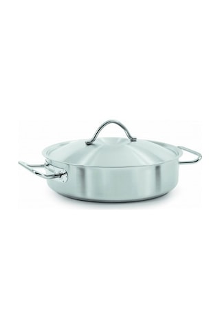 Yürük 40X11 Çelik Sığ Tencere . 14 L.