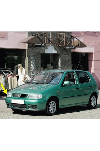 VW Polo HB 1994-1999 Ön Sağ Sinyal Lambası Camı Beyaz 6N0953042C