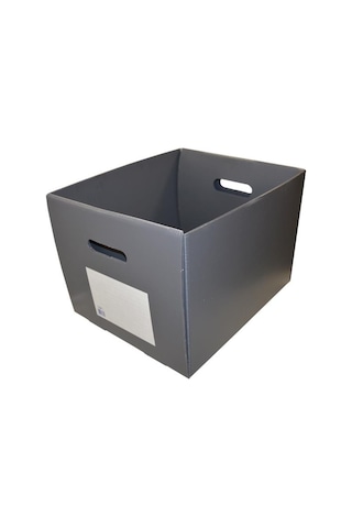 Temel Arşiv Kolisi 5'li Klasör Kapasiteli Gri 5 Adet