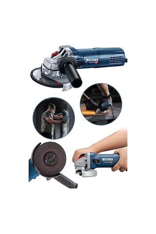 Steiner Professional  2600 W Bakır Sargılı Motor Avuç İçi Taşlama Makinesi