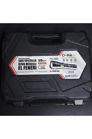 O-max Ps-3900 Profesyonel Uzun Menzil El Feneri 70w - 7000 Lüme