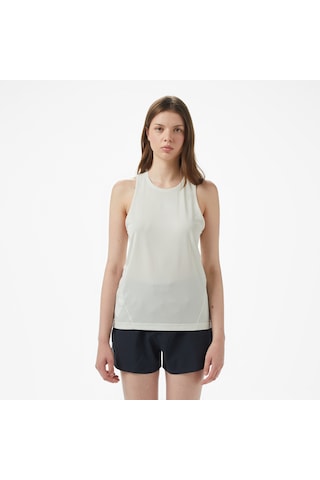 Salomon Shkout Core Tank Kadın Krem Koşu Atleti Lc2476200