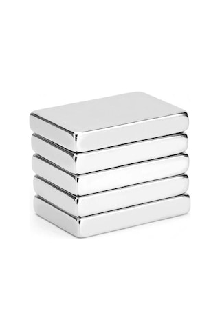 30X20X5 Mm Neodyum Dikdörtgen Güçlü Mıknatıs 5 Adet Set