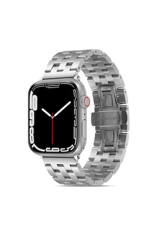 Watch 44mm Uyumlu Krd-20 Metal Cppl Kordon-siyah