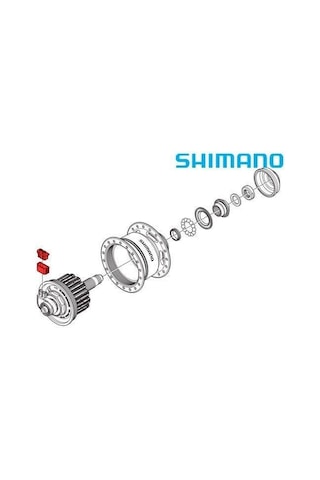Shimano Dinamolu Ön Göbek Konnektör Ve Kapağı Çok Renkli