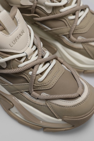 Lufian Kate Kadın Sneaker Ayakkabı Bej Bej 122230015100550 Bej