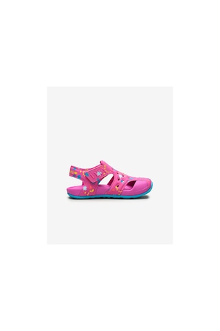 Skechers Side Wave - Küçük Kız Çocuk Pembe Sandalet 86428N Hptq Pembe