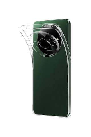 Xiaomi Redmi A3 / Poco C61 Kılıf Silikon Şeffaf Arka Kapak Şeffaf