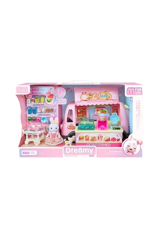 Bay Dreamy Mini Tavşan- Tatlı Karavanı Oyun Seti