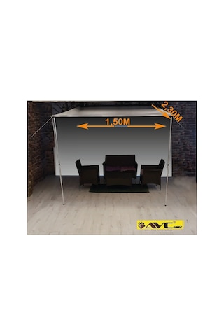 Mxo Araç Yan Tente 1.50x2.30m Haki
