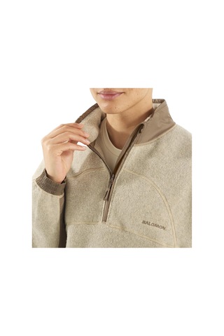 Salomon Chroma Fleece Crop W Taş