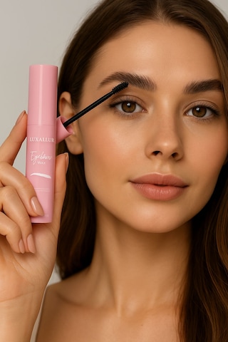 Luxallur Kaş Şekillendirici & Sabitleyici Ve Besleyici Maskara Brow Wax Şeffaf