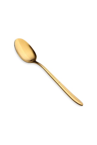 Jumbo 9401 Twist Titanyum Gold 12 Kişilik Çatal Kaşık Bıçak Seti Altın