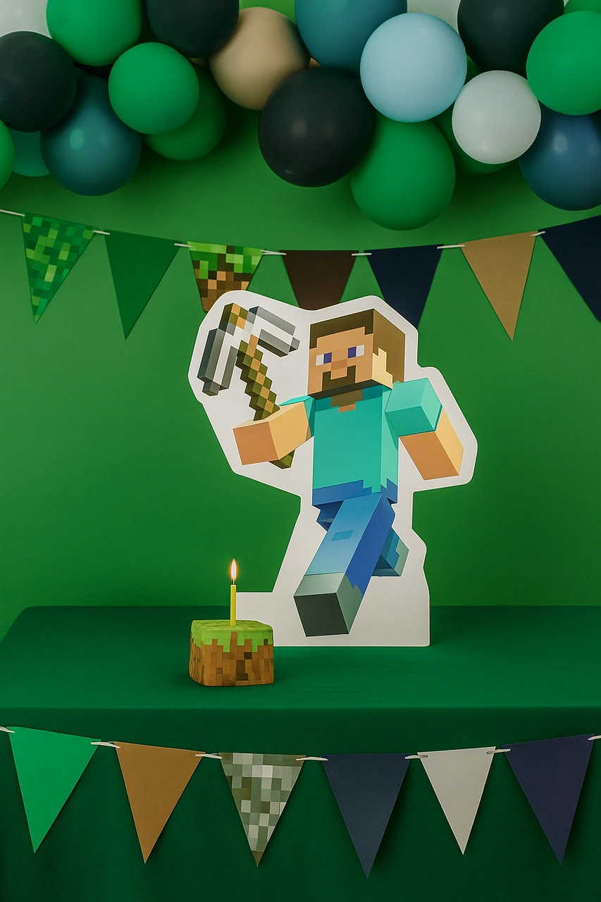 Ayaklı Pano Minecraft 33x27 Diğer