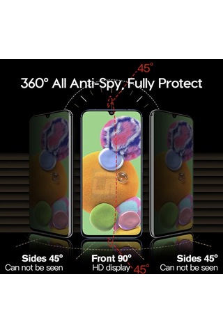 Samsung Uyumlu A56 İçin Tam Kaplayan Hayalet Ekran Koruyucu