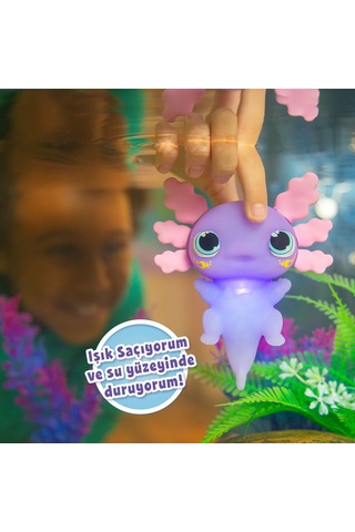 Animagic Işıldayan Axolotl - Mor