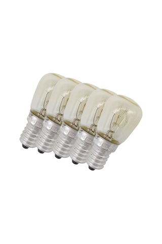 Halojen 15 Watt Buzdolabı Ampulü 5 Adet
