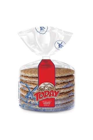 Today Caramel Waffle Torbacık Poşet 252 Gr. (1Adet)