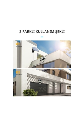 Technojet Solar Güneş Enerjili 198 Ledli Kumandalı Hareket Sensör